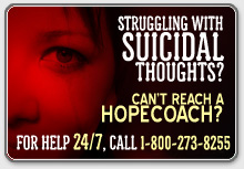 Suicide Help Line 1-800-273-8255